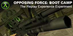 The Replay Experience Experiment: Half-Life: Opposing Force boot-camp