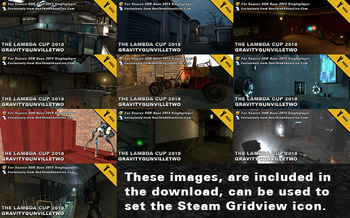 Single Player First Person Shooter Maps and Mods for Half-Life 1, 2 and Episodes 1, 2 and 3