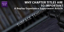 The Replay Experience Experiment